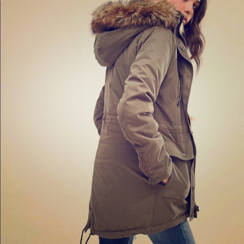 Abercrombie & Fitch Fur Lined Parka ❄️